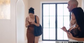 Our petite busty asian wedding planner wants to fuck us both, desomore