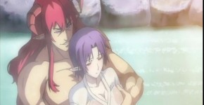 Busty anime threesome fucked in the outdoor, HudsonS