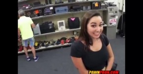 Brunette Having Sex With Pawn Owner, Gleneva