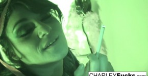 Charley Chase and busty Alia Janine fuck, Ca5trina