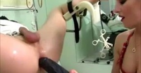 Dirty nurse in the clinic does anal fisting anal beads, gemeymajaba
