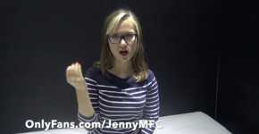 JennyMFC, the British Fetish Model gives Amazing Jerk off Instructions, sjdhfksjgjhb