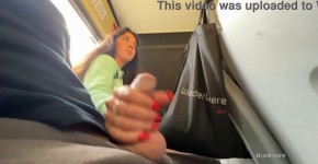 A stranger girl jerked off and sucked my dick in a public bus full of people, ren1der