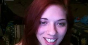 Teen Redhead Fingers Her Tight Pussy, SmokeyBare