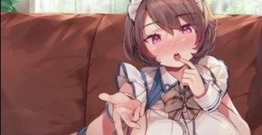 [hentai ASMR] Busty Maid Services you with Titfuck Blowjob, lestofesnd