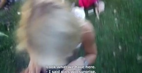 Czech Babes Menage Picked Up And Fucked In The Woods Wife Likes Huge Cock, ledistar