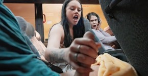 Wild Bus Ride with Madalina Moon, Mofos