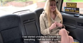 Blonde MILF Amber Jayne bounces her big ass on taxi drivers cock, birgit82