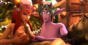 Rexxcraft compilation submitting elves Unreal blowjob, Jusigeteke