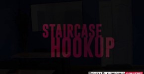 XXX Porn video - Staircase Hookup (Lauren Phillips, Markus Dupree), Usoker