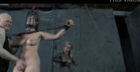 Old BDSM Masters Whipping of Chained Slave, Mmyaako