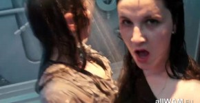 Brunettes In Wet Dirty Club Dance, BobbiBrass