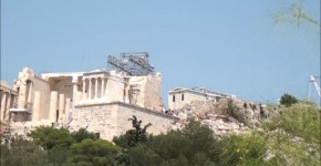Glimpse of the Acropolis Greece, Buckwildtours