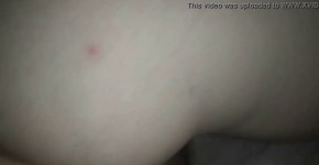 One more cumshot on my sleeeping aunt's naked ass, Qamaka