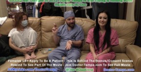 Become Doctor Tampa, Give Shy Blaire Celeste Humiliating Gyno Exam Required For New Students With Nurse Stacy Shepards Help! Tam