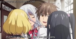 Cute blonde with big anime boobs tries anal [Uncensored Hentai], erisisim