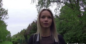 German Scout - Skinny Tattoo Teen Monika Seduce to Fuck Hard, Deutschundlieb