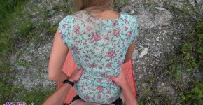 Outdoor Quickie Fuck with a Petite Beauty - POV by Letty Black, Shivian424
