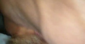Black Dick fucking young white hairy pregnant teen pussy makes her cum, Fanciful