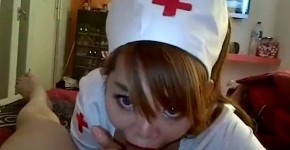 Asian Escort Nurse sucking dick until facial, Theophia