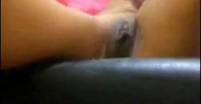 ebony dripping orgasm, pinkpeanut