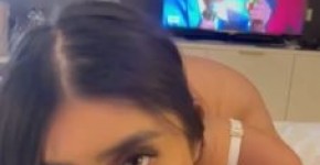 Violet Myers Bedroom POV Sextape with Cartoons on Onlyfans, Biggiesmalls03
