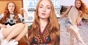 Sophie Turner Jerk Off Challenge, Ridonne