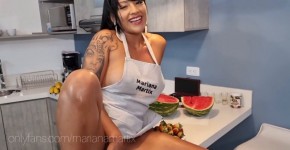 Sex at the kitchen with Lissa Tyler , Mariana Martix & Lily Rosse, Laila74