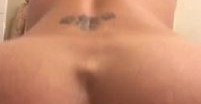 Swollen Big Pussy Lips Clit Bouncing On A teen dildo, mwtrogolden
