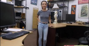Petite teen Kiley Jay gives a blows and fucks horny pawn owner, Funfill66ed