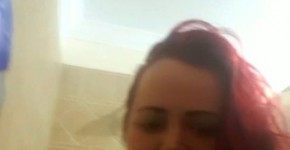 Busty housewife taking bath naked self made, Kah5l48i3556l