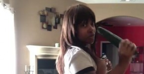 Solo cherokee titjob cucumber, Inelle1