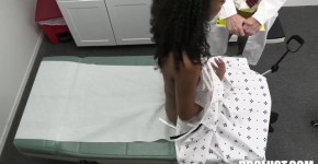 Ebony Patient Olivia Jayy Went to Doc for checkup but end up fucking, ideden
