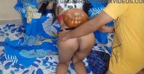Halloween Special XXX Beautiful Young Indian Teen Trick Fucked By Neighbor, areate