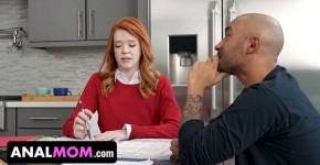AnalMom - Curvy Ginger Slut Ariel Darling Allows Horny Student To Drill Her Big Bubble Butt, esiseng