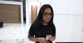 Summer Col rides Allen's cock before she can take his car, VampBambi