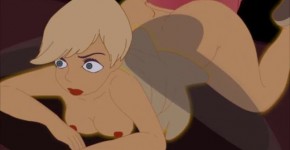 Tinkerbells Attempt at Anal Expands its hole to an unrealistic size, Drivefuck