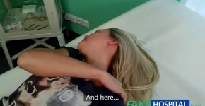 FakeHospital Dizzy young blonde takes a creampie from doctor, Wingarr
