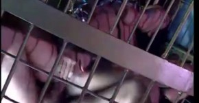 Vintage fetish porn of a woman fucked in a cage, lisente