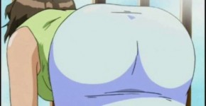Bondage hentai with muzzle gets squeezed her bigboobs, Grabber5