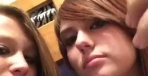 Bisexual girls kissing each other f, barobSA