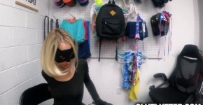 Officer Tearing The Teen Shoplifters Dress And Fucks Her Horny Massage, Homaia