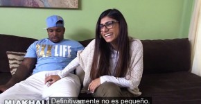 MIA KHALIFA - Reorganizando Sus Entrañas Por El Gran Pene Oscuro De Rico Strong (¡Con Subtítulos!), lerore