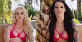 Elsa Jean And Katrina Jade In A Day With Pornstar, badboy66s6