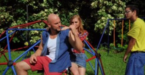 Bully fucks petite redhead in a park, juliakopre02