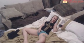 Masturbating While Watching Porn On Phone Mistress Kara, Elor1ina