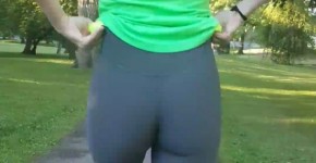 Spandex cuckhold wife swap public see through, Bana4ed