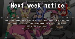 Pretty pink ranger girl hentai having sex with men and monsters in a hot xxx sex game, oqunga