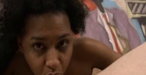 Frizzy Haired Black Ghetto Whore Face Smashed With White Dick, sarah1179