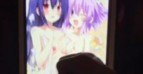 Latino Guy Jerking to Neptunia Hentai, anenofe